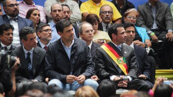 Capriles manifestó su apoyo al