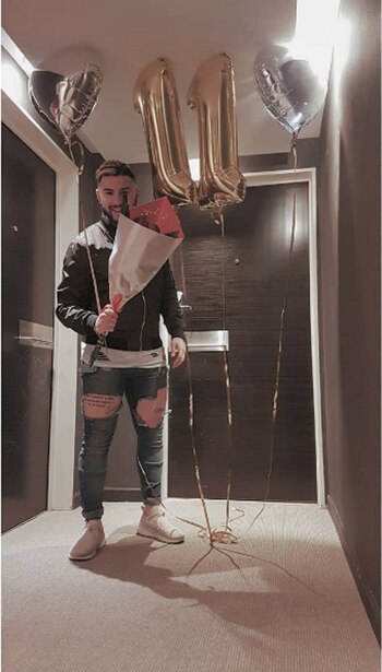 La sorpresa del novio de