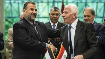 Salah al Aruri, representante de