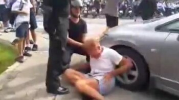 El anciano debió ser atendido