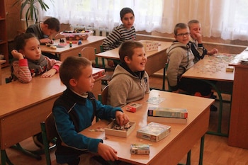 Una clase en el internado