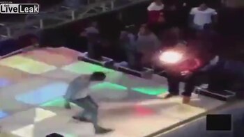 Los invitados no podían creer