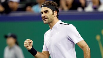 El tenista suizo Roger Federer