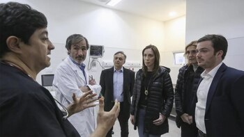 La gobernadora Vidal en el