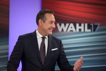 Heinz-Christian Strache, líder de la