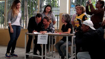 Los comicios se desarrollaron el