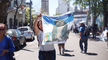 La bandera con la cara