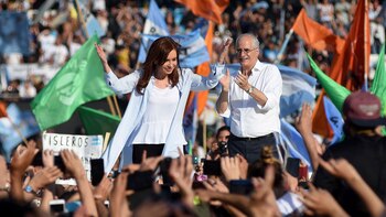 Cristina Kirchner y Jorge Taiana