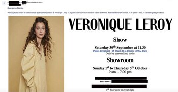 Una invitación a la presentación