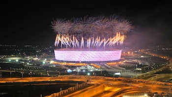 El estadio Olímpico de Bakú,