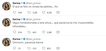 La respuesta de Karina “La