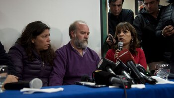 La familia de Santiago Maldonado