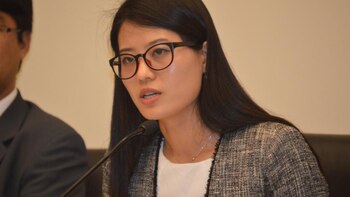 La joven ha ofrecido conferencias