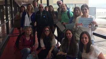 El grupo que viajó a