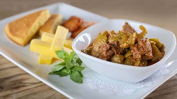 Los guisos son muy típicos