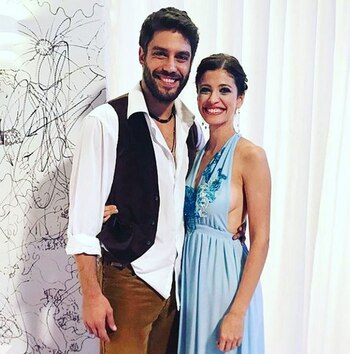 Paula junto al actor Juan Guilera protagonizó el musical “Dalia de las hadas” que se estrenó en Europa.