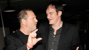 Harvey Weinsten y Quentin Tarantino,