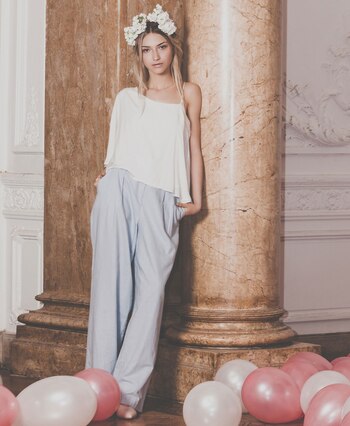 Top de un solo hombro