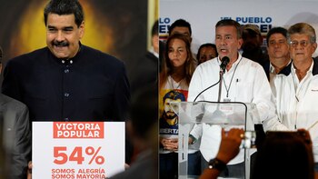 Nicolás Maduro celebra el triunfo