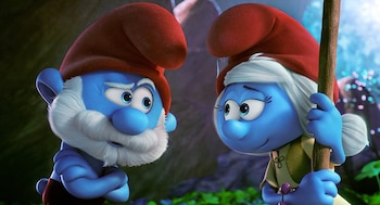 La cinta originalmente tenía el titulo Get Smurfy, antes de que fuera cambiado