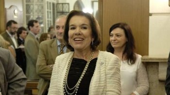 La jueza María Lilia Gómez Alonso de Díaz Cordero, titular de la Asociación de Magistrados