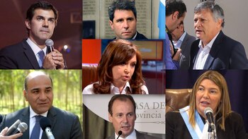 Juan Manuel Urtubey, Sergio Uñac, Domingo Peppo, Juan Manzur, Gustavo Bordet y Rosana Bertone, lejos de CFK