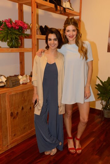 Agustina Cherri y Marcela Kloosterboer.