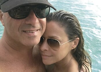 Con Esteban en la primera selfi