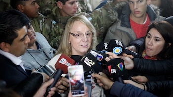 Tras la derrota, Alicia Kirchner