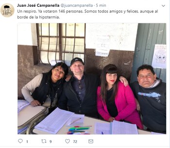 Juan José Campanella es autoridad