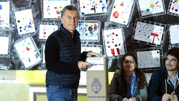 El presidente Mauricio Macri