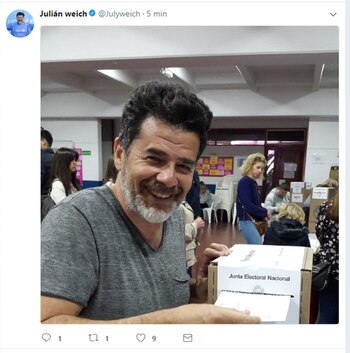 El voto de Julián Weich