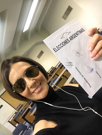 El voto de Cristina Pérez