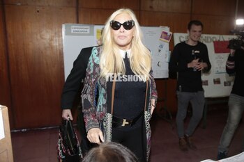 La diva, antes de emitir