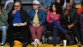 Jack Nicholson con su hijo