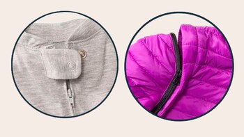 La ropa cuenta con cierres