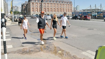 Gisela Berger y Daniel Scioli