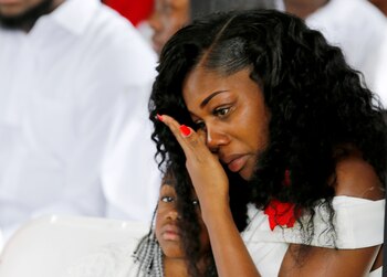 Myeshia Johnson, viuda del sargento