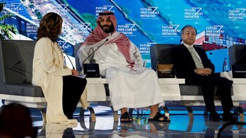 El príncipe heredero Mohammed bin Salman,