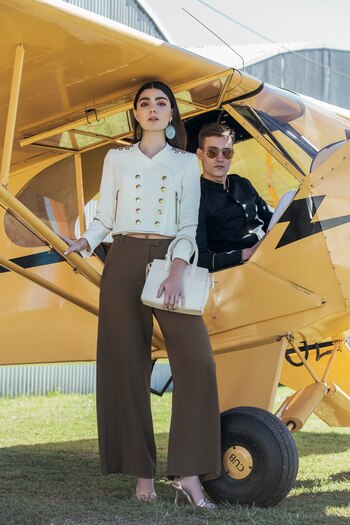 Mica: chaqueta con botones y