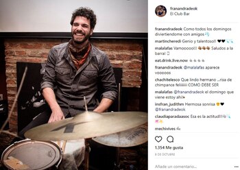 El actor tomó clases de