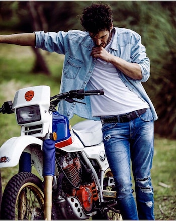 “Me encanta andar en moto