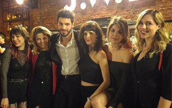 Francisco Andrade, en el backstage