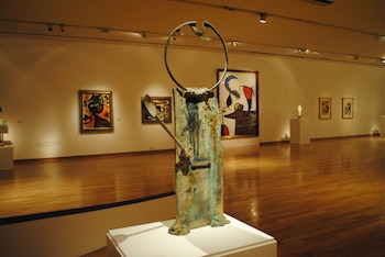 La exhibición de Joan Mró