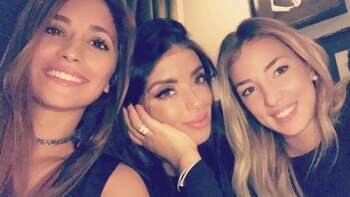 Antonela Roccuzzo, Semaan y Campello