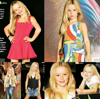 A los 7 realizó su primera producción fotográfica.