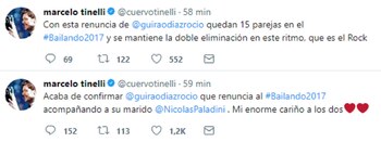 Tinelli anunció la renuncia de
