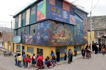 El Museo de la memoria de la ANFASEP en Ayacucho, Perú