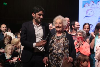 Estela de Carlotto anunció, junto