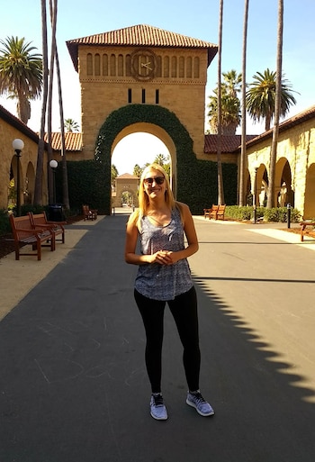 Agustina obtuvo una beca en un